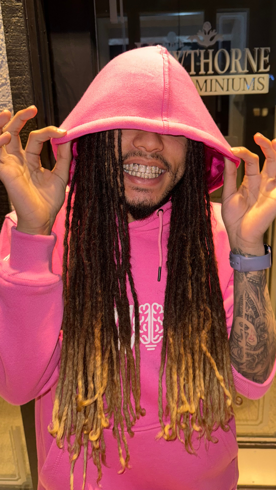 A "Rose Blush" Hoodie