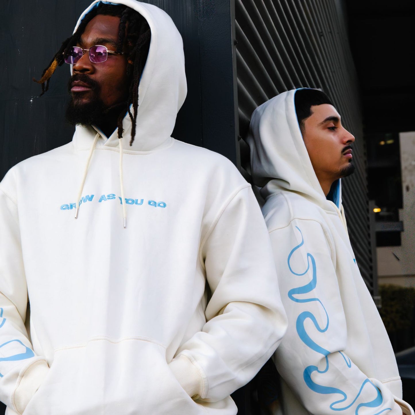 Grow As You Go Satin Hoodie