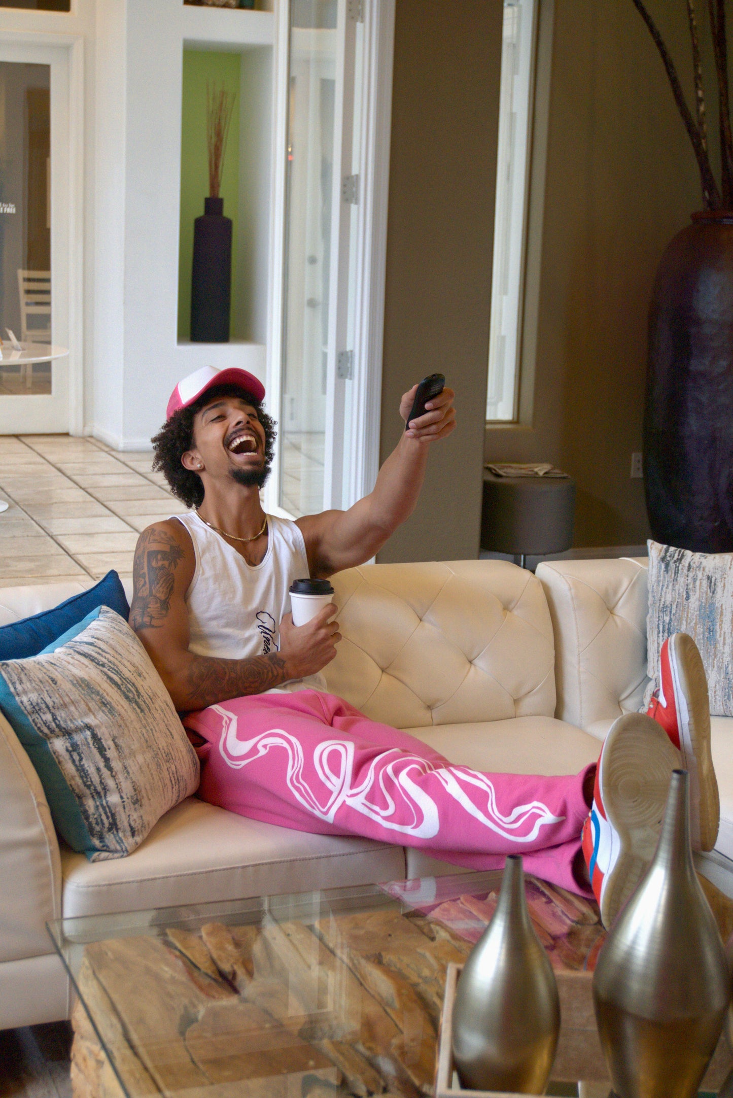 A "Rose Blush" Joggers