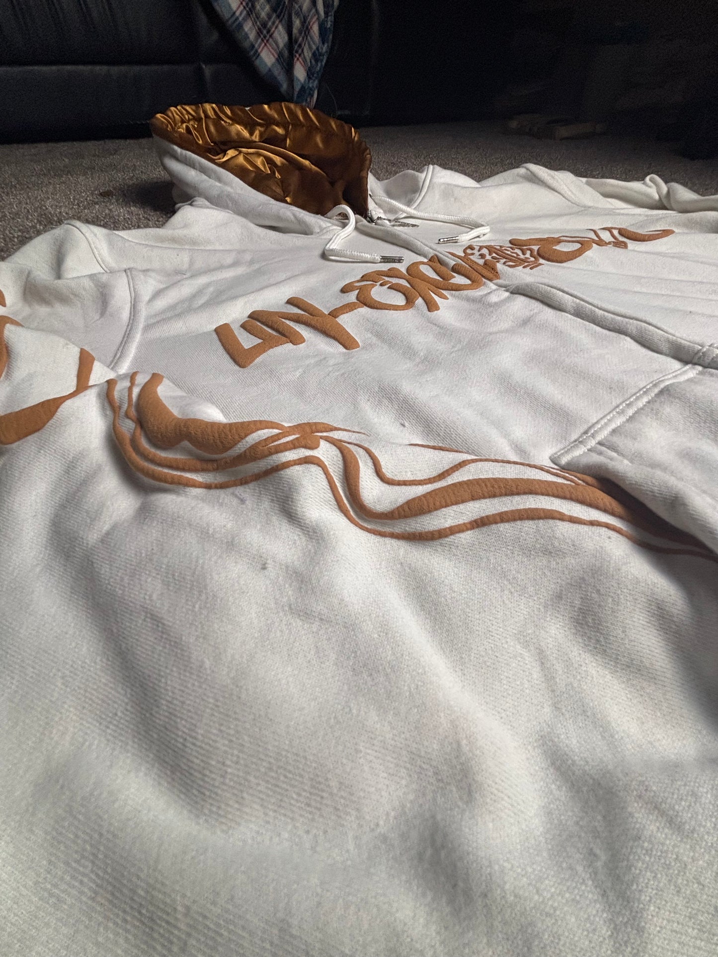 “Golden Hour” Satin-Lined Zip-Up