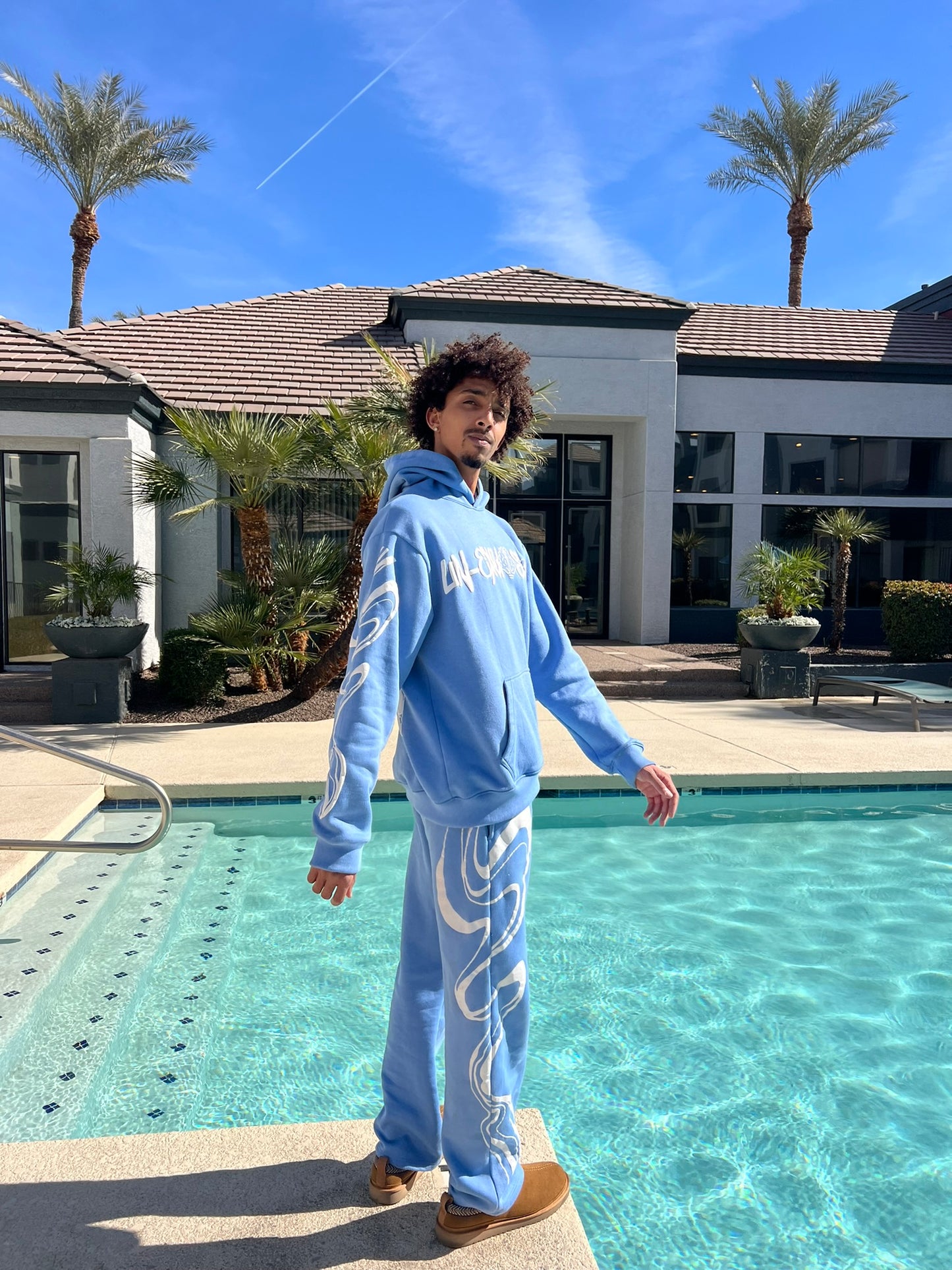 "Breath of Sky" Satin Lined Hoodie